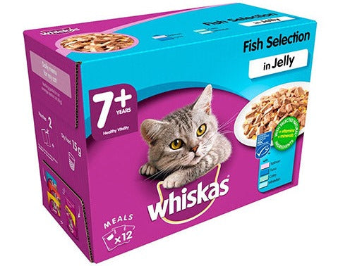 Whiskas Jelly 7+ Years 85gm