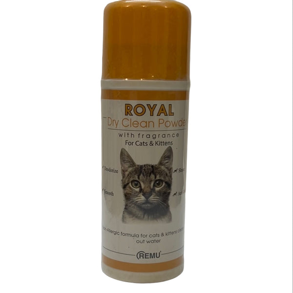 Remu Cat Dry Powder Dry Bath