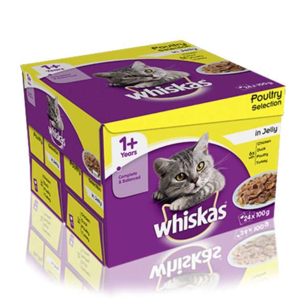 Whiskas Jelly Adult Cat 85gm