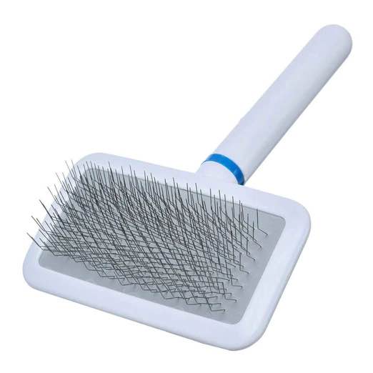 White Grooming Brush